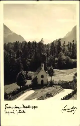 Ak Finkenberg in Tirol, Finkenberger Kapelle, Zillertal