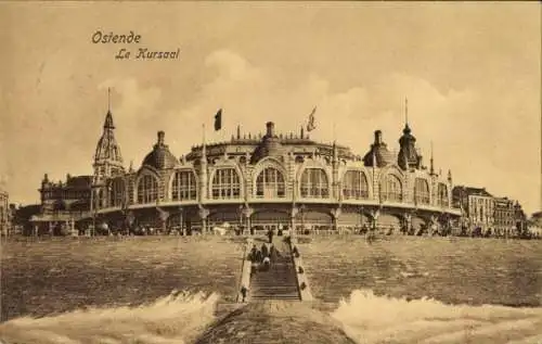 Ak Ostende Westflandern, Le Kursaal