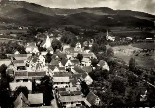 Ak Cleebourg Kleeburg Elsass Bas Rhin, Gesamtansicht, Flugbild