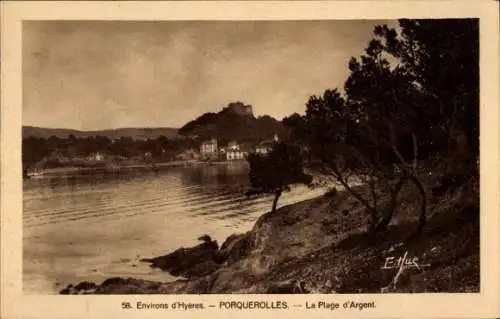 Ak Île de Porquerolles Îles d’Hyères Var, Plage d'Argent