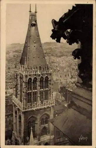 Ak Rouen Seine Maritime, Tour Saint-Romain