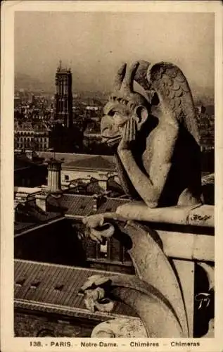 Ak Paris IV Ile de la Cité, Kathedrale Notre Dame