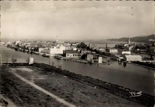 Ak Martigues Bouches du Rhône, Gesamtansicht