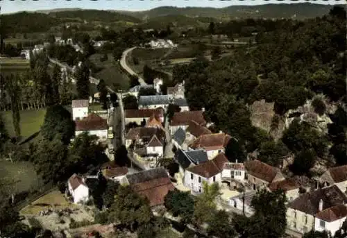 Ak Groléjac Dordogne, Luftbild