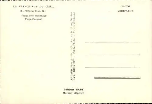 Ak Erquy Côtes d’Armor, Strand de la Heussaye