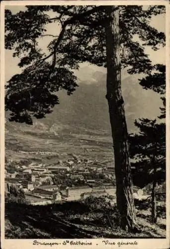 Ak Briançon Briancon Hautes-Alpes, Saint Catherine, Gesamtansicht