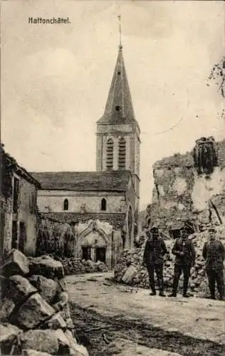 Ak Hattonville Vigneulles lès Hattonchâtel Lothringen Meuse