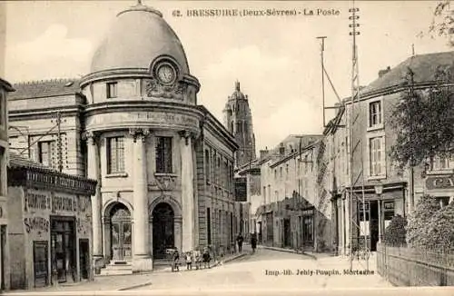 Ak Bressuire Deux Sèvres, La Poste