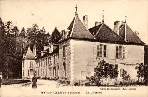 Ak Maranville Haute Marne, Schloss