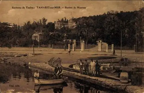 Ak Tamaris sur Mer Var, Bahnhof Manteau