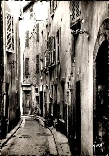 Ak Hyères Var, Rue Rabatou