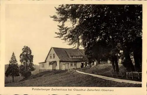 Ak Clausthal Zellerfeld im Oberharz, Polsterberger Zechenhaus