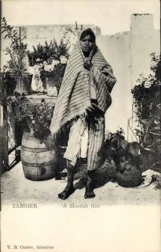 Ak Tanger, Ein maurisches Mädchen