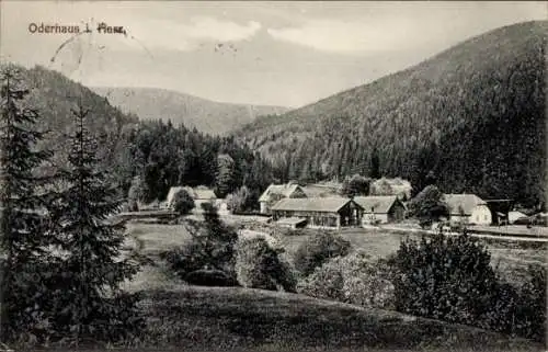 Ak Oderhaus Braunlage im Oberharz, Gesamtansicht