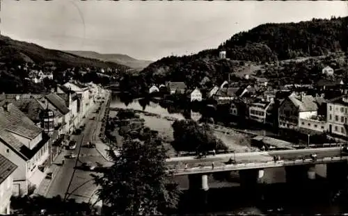 Ak Gernsbach im Murgtal Schwarzwald, Gesamtansicht