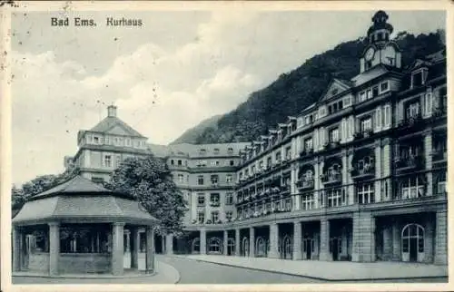 Ak Bad Ems an der Lahn, Kurhaus