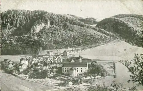 Ak Beuron an der Donau Württemberg, Gesamtansicht, Blick von Norden