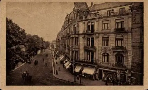 Ak Wiesbaden, Wilhelmstraße, Warengeschäft