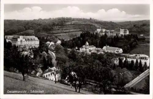 Ak Schönstatt Vallendar am Rhein, Gesamtansicht