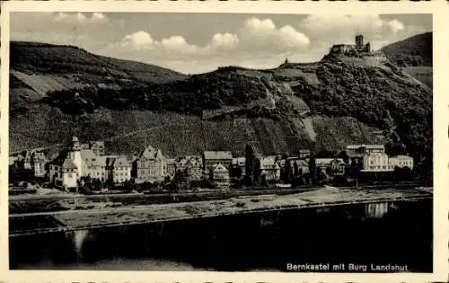 Ak Bernkastel Kues an der Mosel, Burg Landshut