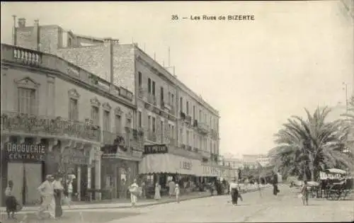 Ak Bizerte Tunesien, Les Roues, Central Drug Store