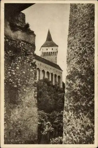 Ak Hunedoara Eisenmarkt Rumänien, Castelul Corvinilor, Burg