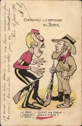 Ak Suchen Sie nach der Antwort von Boer, Englisch