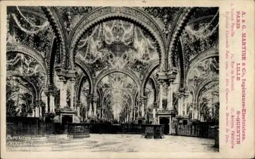 Ak Paris, Weltausstellung 1900, Palais