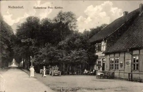 Ak Mellendorf Wedemark in Niedersachsen, Eichenkrug Fritz Kettler