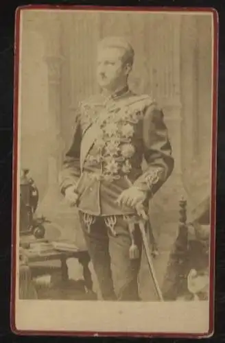 CdV Portrait Fürst Ferdinand I. von Bulgarien