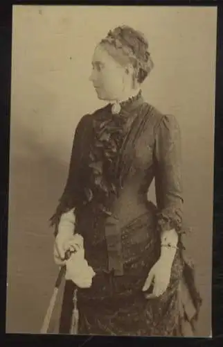 Cabinet Foto Kaiserin Viktoria von Preußen