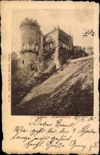 Ak Kassel in Hessen, Löwenburg