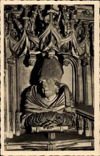 Ak Wien 1 Innere Stadt, Stephanskirche, Kanzel, Heiliger Ambrosius