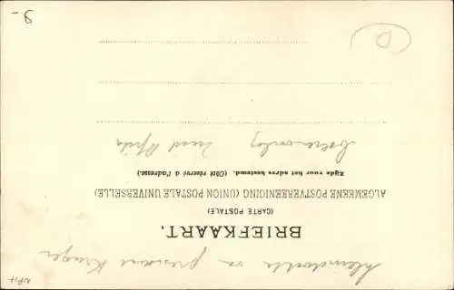 Ak Mevrouw Eloff met hare Kinderen en haar Zuster, Nachfahren von Paul Krüger