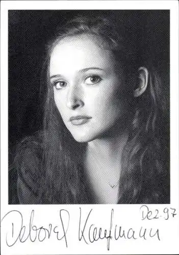 Ak Schauspielerin Deborah Kaufmann, Portrait, Autogramm