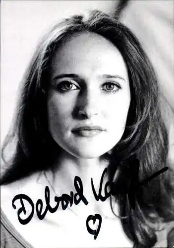 Ak Schauspielerin Deborah Kaufmann, Portrait, Autogramm