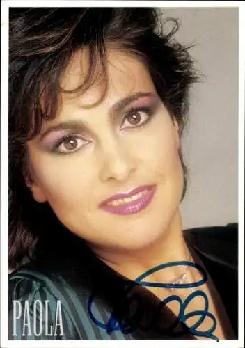 Ak Schauspielerin, Sängerin Paola Portrait, Autogramm