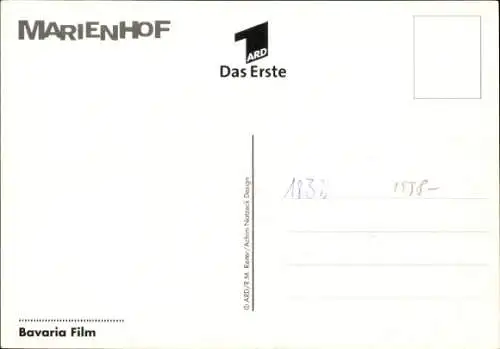 Ak Schauspielerin Heike Ulrich, Portrait, Autogramm, Serie Marienhof, ARD