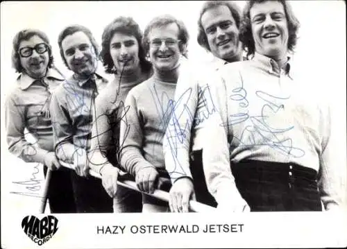 Ak Schauspieler, Sänger Hazy Osterwald Jetset, Portrait, Autogramm