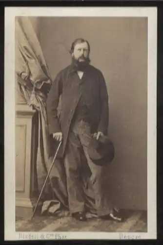 CdV Portrait Prinz Eduard von Sachsen-Weimar-Eisenach