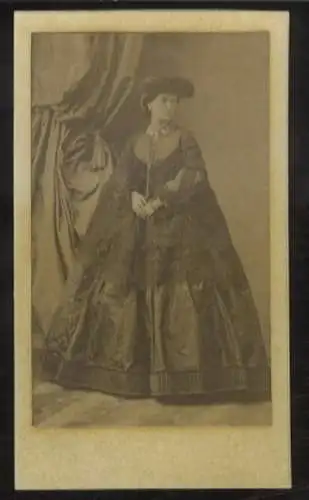 CdV Portrait Prinzessin Augusta von Sachsen-Weimar-Eisenach
