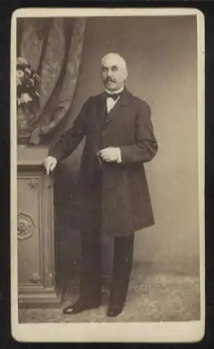 CdV Portrait Fürst Günther Friedrich Karl II. von Schwarzburg-Sondershausen