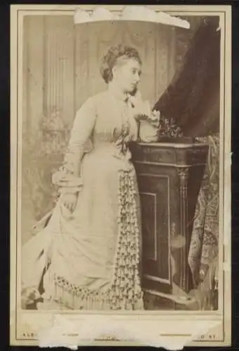 Cabinet Foto Großherzogin Alice von Hessen-Darmstadt