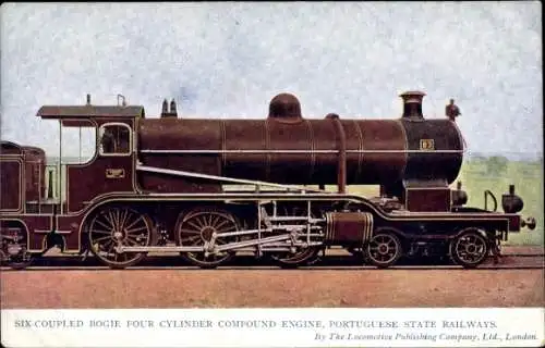 Ak Portugiesische Staatseisenbahn, Dampflokomotive, A 1301