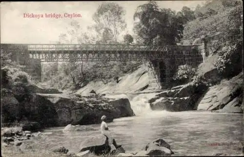 Ak Dickoya Sri Lanka, Brücke