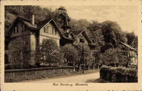 Ak Bad Harzburg am Harz, Harzheim, Unter den Eichen