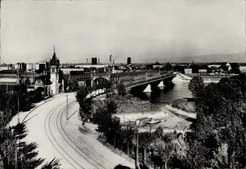 Ak Strasbourg Straßburg Elsass Bas Rhin, Ponts du Rhin