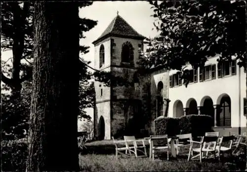 Ak Gœrsdorf Goersdorf Görsdorf Elsass Bas Rhin, Maison de l'Eglise