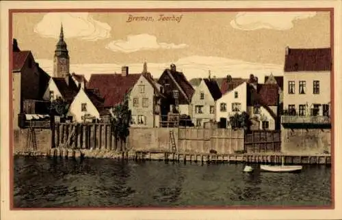 Ak Hansestadt Bremen, Teerhof