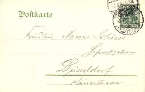 Ak Düsseldorf, Ausstellung 1902, Schweizerhaus, Suldenthal, Zillertal